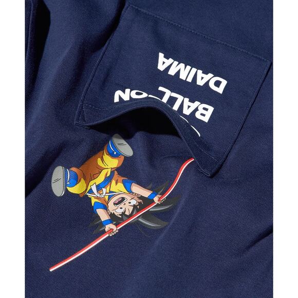 Uniqlo x Dragon Ball DAIMA UT Goku Graphic T-Shirt in Navy Blue - Picture 3 of 9